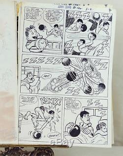 Jerry Lewis DC Comics #120 1970 Original Storyboard Art & Comic Book Very Rare