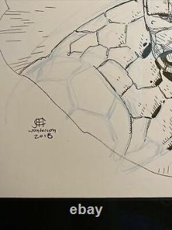 Jim Cheung Thing Original Art Sketch