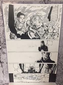 Jim Lee Harley Quinn Suicide Squad April Fools 1 Pg 29 Original Artwork Page Art