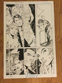 Jim Lee Original Art All Star Batman & Robin Issue 1, Page 16