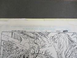 Jim Lee Original Art Witchblade/x-men/silver Age # 1 Page 22