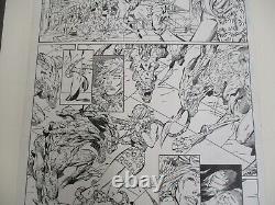 Jim Lee Original Art Witchblade/x-men/silver Age # 1 Page 22