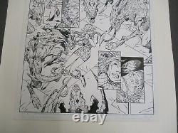 Jim Lee Original Art Witchblade/x-men/silver Age # 1 Page 22