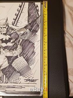 Jim Lee Original Batman Art Sketch