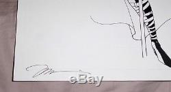 Jim Lee Oversized Female Warrior 11 X 17 WildC. A. T. S. Original Art Sketch +bonus