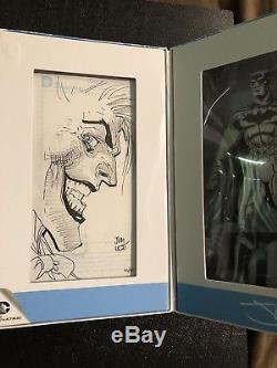 Jim Lee Sdcc 2015 Blue Line Batman Joker Harley Quinn Original Art Sketch Set