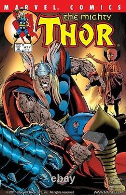 Jim Starlin Signed 2001 Thor Orig. Art-odin, The Watcher, Tarene! Free Shipping