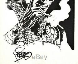 Jim Steranko Signed Nick Fury Original Art-s. H. I. E. L. D, Avengers