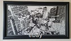 Jimbo Salgado ORIGINAL ART 17x33 Symbiote Spider-Man