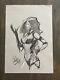 Joe Benitez Witchblade Hand Drawn Comic Sketch Art Commission 18 X 12