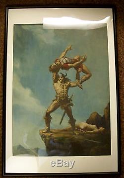 Joe Chiodo Original Comic art cover Savage Sword of Conan #66 vintage bronze age