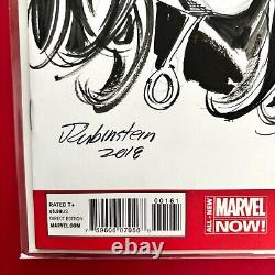 Joe Rubinstein Black Widow Original Sketch Art Drawing on Marvel Now! Variant #1