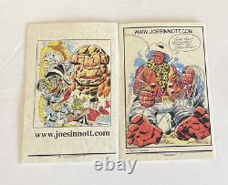 Joe Sinnott Sketchbook Volumes 1 & 2 Signed 2006 Comic Art Book Original Art Mcu