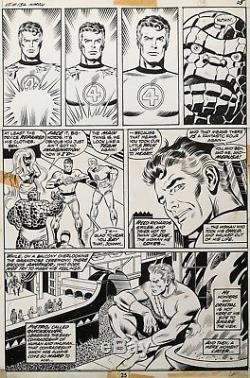 John BUSCEMA Fantastic Four #132 Pge 25 by John Buscema & Sinnott Original Art