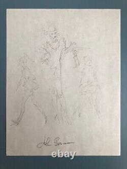 John Buscema Original Art Sketches And Signature