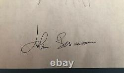 John Buscema Original Art Sketches And Signature