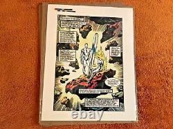 John Buscema Silver Surfer Judgement Day #1 Rare Production Art Pg 11 marvel