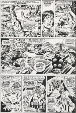 John Buscema Thor #245 pg. 7 Original Comic Art