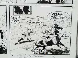 John Buscema and Bill Sienkiewicz Wolverine #12 Story Page 6 Original Art Signed