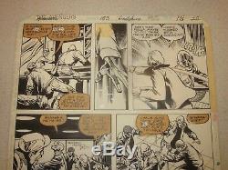 John Byrne Avengers 183 Original Art Page 22 1979! Absorbing Man Page