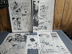 John Byrne Batman Head Sketch DC Generations 2 Vol 2 Comic Page 27 28 29 37