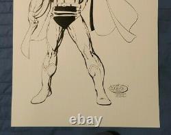 John Byrne Original 19 X 12 Superman Art