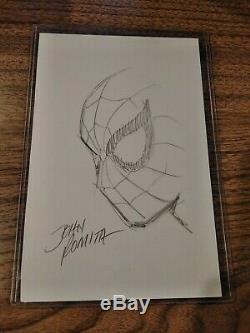 John Romita Amazing Spider-man Sketch Original Art Signed! Marvel