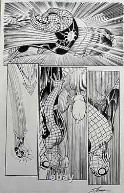 John Romita Jr Amazing Spiderman 7 Pag 22 Original Art