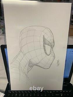 John Romita Jr Jrjr Sketch Original Art Of Spider-man Marvel Comic