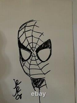John Romita Jr. Signed 4 Original Marvel Comics Art Spider-Man Hobgoblin Venom