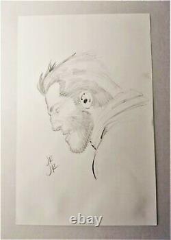 John Romita, Jr. Signed Wolverine Original Art-x-men, Marvel Comics
