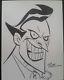 Joker Sketch By Bruce Timm Batman The Animated Series Style Sdcc 2017