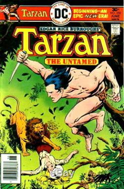 Jose Luis Garcia-lopez Signed Vintage 1976 Tarzan Splash Orig. Art-free Shipping
