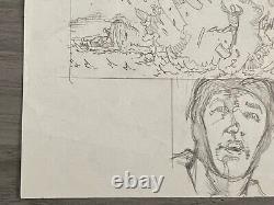 Joshua Middleton Sketch Original Comic Art 8.5x11 Extremely HTF X-Men Marvel