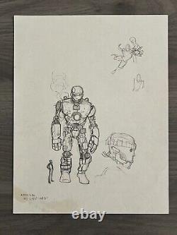 Joshua Middleton Sketch Original Comic Art 8.5x11 Extremely HTF X-Men Marvel