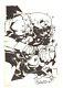 Juggernaut From The X-men Drawing 2007 Signed Art By Chris Bachalo