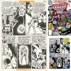 Justice League of America #161 JLA Green Lantern & Zatanna Original Art Page