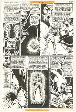 Justice League of America #161 JLA Green Lantern & Zatanna Original Art Page