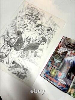 Keron Grant DC Comics Titans Beast World Waller Risin Original Comic Art Page 4 Keron Grant DC Comics Titans Beast World Waller Risin Original Comic Art Page 4