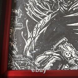 Kevin Eastman Original Artwork Cover Carnage Black White & Blood + CGC 9.8 Sign