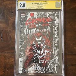 Kevin Eastman Original Artwork Cover Carnage Black White & Blood + CGC 9.8 Sign