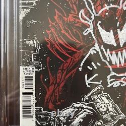 Kevin Eastman Original Artwork Cover Carnage Black White & Blood + CGC 9.8 Sign