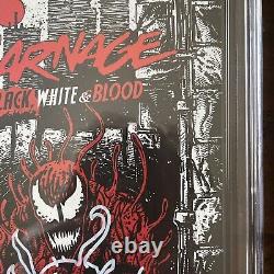 Kevin Eastman Original Artwork Cover Carnage Black White & Blood + CGC 9.8 Sign