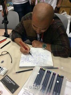 Kim Jung Gi Original Commissioned Sketch Comic Con 2015 Kim Jung Gi Original Commissioned Sketch Comic Con 2015