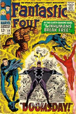 Kirby, Jack Fantastic Four #59 P 19 (large Art) 1966