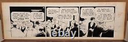 LITTLE ORPHAN ANNIE Daily Comic Strip Original Art 11-11-1967 HAROLD GRAY