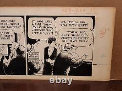 LITTLE ORPHAN ANNIE Daily Comic Strip Original Art 11-11-1967 HAROLD GRAY