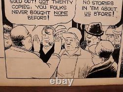 LITTLE ORPHAN ANNIE Daily Comic Strip Original Art 11-11-1967 HAROLD GRAY