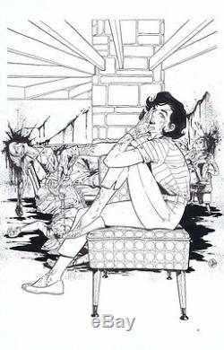 Lady Killer Volume 2 #1 Original Cover Art by Joelle Jones