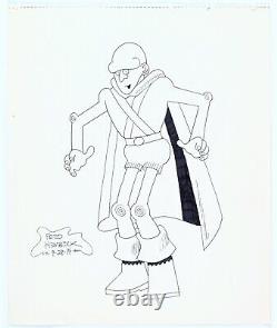 Large 1979 DC Comics Fred Hembeck Martian Manhunter Art Stan Lee Marvelmania
